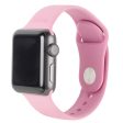 Apple Watch (42 44 SE 45 46 49mm) Holdit Silikone Rem - Pink For Cheap