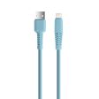 Setty USB-A til Lightning Kabel 10 W - 1,5 m. - Lyseblå Hot on Sale