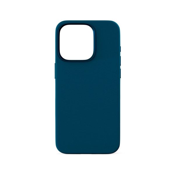 iPhone 16 Pro Max Epico Mag+ Silikone Cover - MagSafe Kompatibel - Petrol Blue Supply