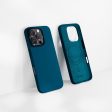 iPhone 16 Pro Max Epico Mag+ Silikone Cover - MagSafe Kompatibel - Petrol Blue Supply