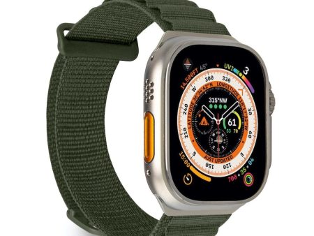 Apple Watch (42 44 SE 45 46 49mm) Puro EXTREME Urrem - Mørkegrøn Fashion