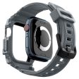 Apple Watch 10 (46mm) Spigen Rugged Armor Pro Rem m. Cover - Grå Hot on Sale