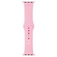 Apple Watch (42 44 SE 45 46 49mm) Holdit Silikone Rem - Pink For Cheap