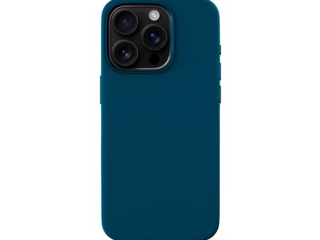 iPhone 16 Pro Max Epico Mag+ Silikone Cover - MagSafe Kompatibel - Petrol Blue Supply