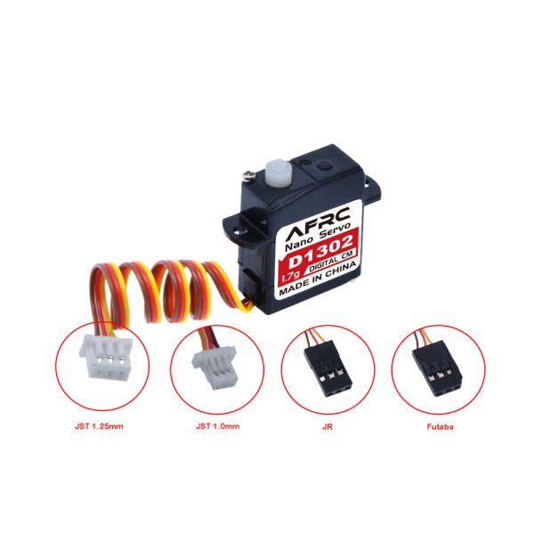 AFRC-D1302 Micro 1.7g Large Torque Mini Digital Servo for RC Airplane Fixed Wing Helicopter Discount