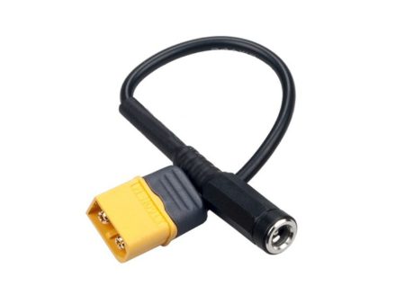 XT60 Male Female Plug to 5.5*2.1 DC Male Plug Charger Adapter Cable For Fatshark ACE LiPo Battery Fashion